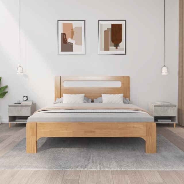 Berkfield Home Bedside Tables 2 pcs Concrete Grey 50x46x50 Engineered Wood - image 1