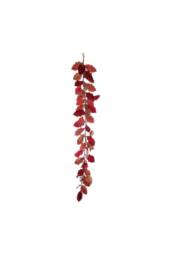KDMD Garland with Berries -Red Gold 180cm in Red - thumbnail 2