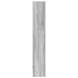 Berkfield Home Bookcase Grey Sonoma 80x24x143 cm Engineered Wood - Size: 80 x 24 x 143 cm - thumbnail 5