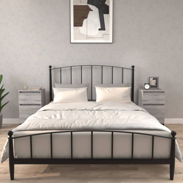 Berkfield Home Bedside Cabinets 2 pcs Grey Sonoma 40x35x70 cm - Size: 40 x 35 x 70 cm - image 1