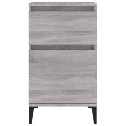 Berkfield Home Bedside Cabinets 2 pcs Grey Sonoma 40x35x70 cm - Size: 40 x 35 x 70 cm - thumbnail 6