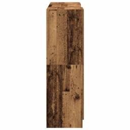 Berkfield Home Durable 3 Piece Kitchen Cabinet Set Old Wood Engineered Wood in Brown - thumbnail 8