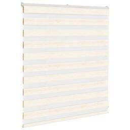 Berkfield Home Zebra Blind Marble Beige 135x100 cm Fabric Width 130.9 cm Polyester - thumbnail 3