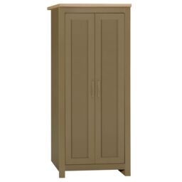 Birlea 2 Door Wardrobe Olive Green Highgate & Oak Farmhouse Shabby Chic - thumbnail 4