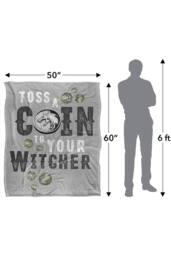 The Witcher Toss A Coin To Your Witcher Soft Throw Blanket 152X127 Cm - thumbnail 5