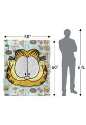 Garfield Cat Food Silky Touch Super Soft Throw Blanket 152 X 127 cm in White - thumbnail 5
