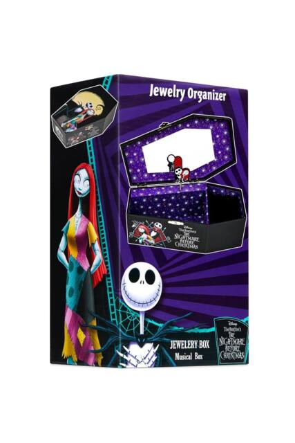 Disney The Nightmare Before Christmas Musical Jewellery Box Xmas Gift - image 1