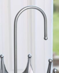 Dibor Vintage Silver Freestanding Indoor Umbrella Stand - thumbnail 4