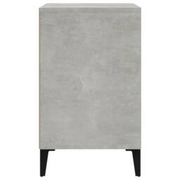 Berkfield Home Shoe Cabinet Concrete Grey 102x36x60 cm Engineered Wood - Size: 102 x 36 x 60 cm - thumbnail 4