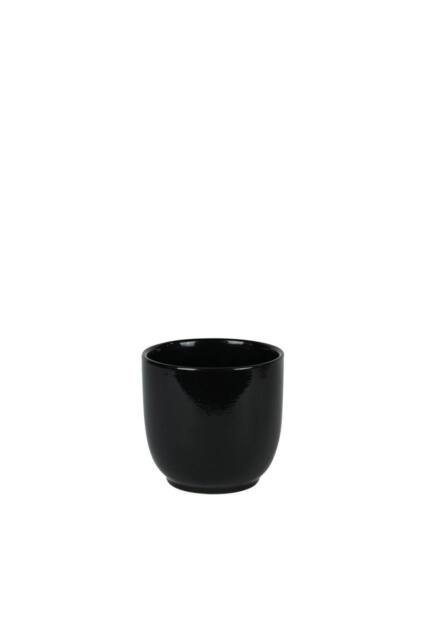 KDMD Glossy Black Hortus Cairo Pot 12x10cm 4 Pack - Size: 12x10 cm - image 1