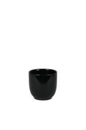 KDMD Glossy Black Hortus Cairo Pot 12x10cm 4 Pack - Size: 12x10 cm - thumbnail 2