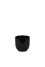 KDMD Glossy Black Hortus Cairo Pot 12x10cm 4 Pack - Size: 12x10 cm - thumbnail 1