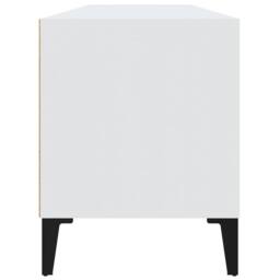 Berkfield Home TV Cabinet White 100x34.5x44.5 cm Engineered Wood - thumbnail 7