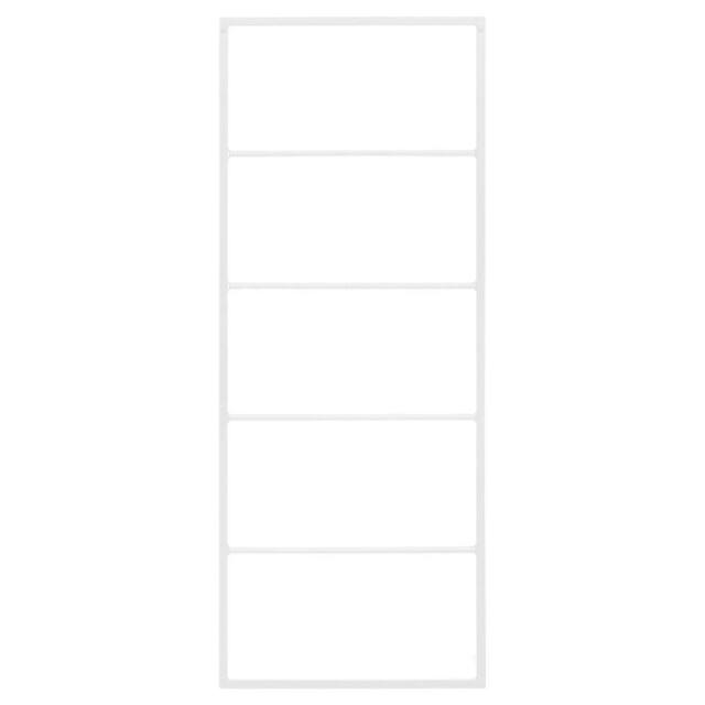 Berkfield Home Towel Rack White 45x10x115 cm Steel - Size: 45 x 10 x 115 cm - image 1