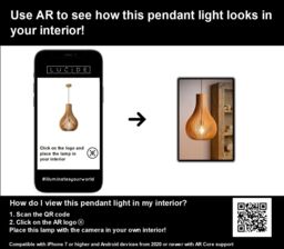 Lucide 'BODO' Dimmable Adjustable Scandinavian Style Pendant Light 1xE27 in Brown - thumbnail 5