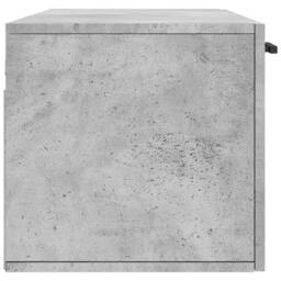 Berkfield Home Wall Cabinet Concrete Grey 100x36.5x35 cm Engineered Wood - thumbnail 7