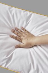 Ezysleep Luxury Goose Feather & Down Pillow - Set of 4 in White - thumbnail 3