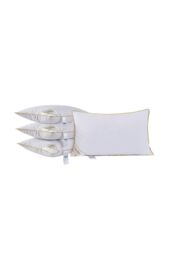 Ezysleep Luxury Goose Feather & Down Pillow - Set of 4 in White - thumbnail 4