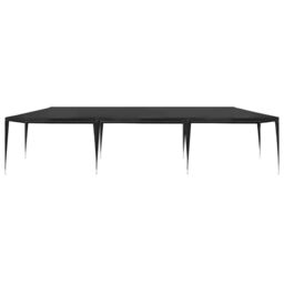 Berkfield Home Party Tent 3x9 m PE Anthracite in Black - thumbnail 3