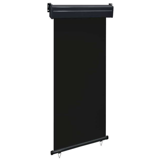 Berkfield Home Balcony Side Awning 105x250 cm Black - image 1
