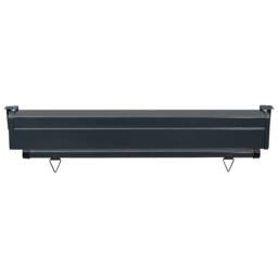 Berkfield Home Balcony Side Awning 105x250 cm Black - thumbnail 6