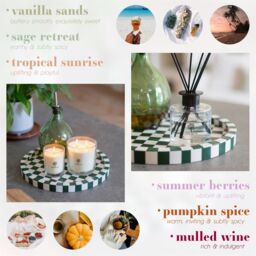 Nicola Spring 400g Soy Wax Scented Candle & Reed Diffuser Set - Summer Berries in Clear - thumbnail 6