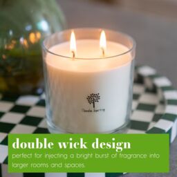 Nicola Spring 400g Soy Wax Scented Candle & Reed Diffuser Set - Summer Berries in Clear - thumbnail 5