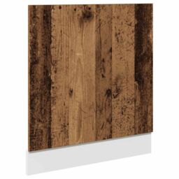 Berkfield Home Dishwasher Panel Lyon Old Wood 60x1.5x67 cm Engineered Wood in Brown - thumbnail 2