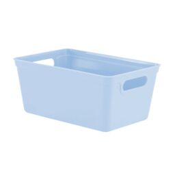 simpa 4L Plastic Studio Organiser Trays with Handles - Set of 6 in Pale Blue - thumbnail 2