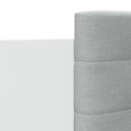 Berkfield Home Durable Bed Frame with LED without Mattress White 90x200 cm - thumbnail 9