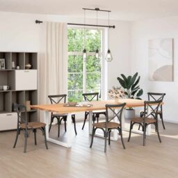 Berkfield Home Coffee Table Legs U-Shaped 2 pcs White 100x(72-73) cm Steel - thumbnail 2