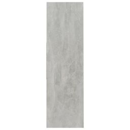 Berkfield Home Book Cabinet Concrete Grey 97.5x29.5x100 cm Engineered Wood - thumbnail 5