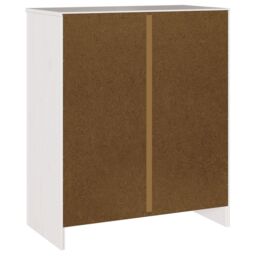 "Berkfield Home Chest of Drawers ""DRAMMEN"" White 76, 5x40x91 cm Solid Wood Pine - Size: 5 x 40 x 91 cm" - thumbnail 6