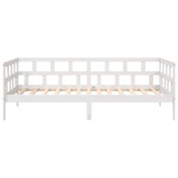Berkfield Home Beautiful Day Bed White Solid Wood Pine 80x200 cm - thumbnail 5