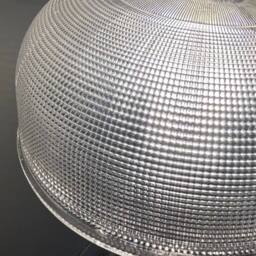 CGC Lighting Holly Prismatic Glass Dome Diner Lampshade in Clear - thumbnail 7
