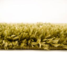 Kukoon Lime Green Super Soft Shaggy Rug in Light Green - Size: 60 cm x 240 cm - thumbnail 2