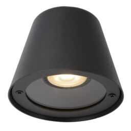 Lucide 'DINGO' Dimmable Stylish Mountable Outdoor Décor LED Wall Light GU10 in Black - thumbnail 3