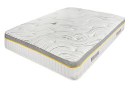 Comfort Beds Sirocco Hybrid Reflex Support Pocket Spring Mattress in Grey - Size: Small Double