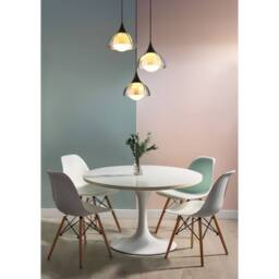 Netlighting Eva Cluster Pendant Ceiling Light Matt Black Smoke Glass Shade 3x G9 - thumbnail 3