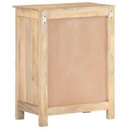 Berkfield Home Sideboard 60x35x75 cm Solid Mango Wood in Brown - Size: 60 x 35 x 75 cm - thumbnail 4