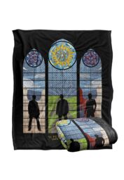 Warner Brothers Supernatural Stained Glass Silky Touch Super Soft Throw Blanket in White - thumbnail 2