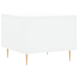 Berkfield Home Decorative Coffee Tables 2 pcs White 50x50x40 cm Engineered Wood - Size: 50 x 50 x 40 cm - thumbnail 9