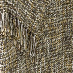 Luxury Living 100% Acrylic Throw - 160cm x 130cm - Grey/Multi in Grey - Size: 160 cm x 130 cm - thumbnail 4