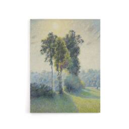 "Artery8 Sunset Landscape at Saint Charles Pissarro Canvas Wall Art - Size: W18"" x H24""" - thumbnail 1