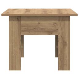 Berkfield Home Coffee Table Artisan oak 55 x 55 x 42 cm Engineered wood in Brown - thumbnail 6
