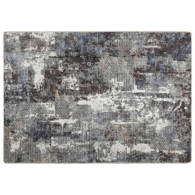 Berkfield Home Rug Washable Multicolour 80x150 cm Anti Slip - Size: 100 cm diameter - image 1