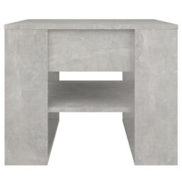 Berkfield Home Coffee Table Concrete Grey 55.5x55x45 cm Engineered Wood - thumbnail 3