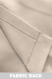 Enhanced Living Plain Supersoft Thermal Room Darkening Eyelet Curtains - Pair in Natural - Size: 168 cm width x 183 cm drop - thumbnail 4