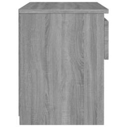 Berkfield Home Bedside Cabinet Grey Sonoma 40x30x39 cm Engineered Wood - Size: 40 x 30 x 39 cm - thumbnail 5