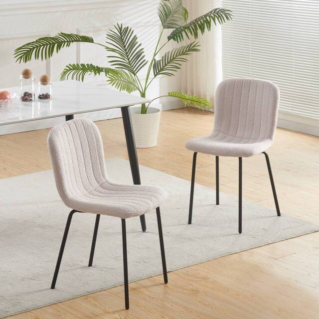 MCC Direct Bella Luxe Set of 2 Dining Chairs Dining Chairs in Baby Pink - image 1